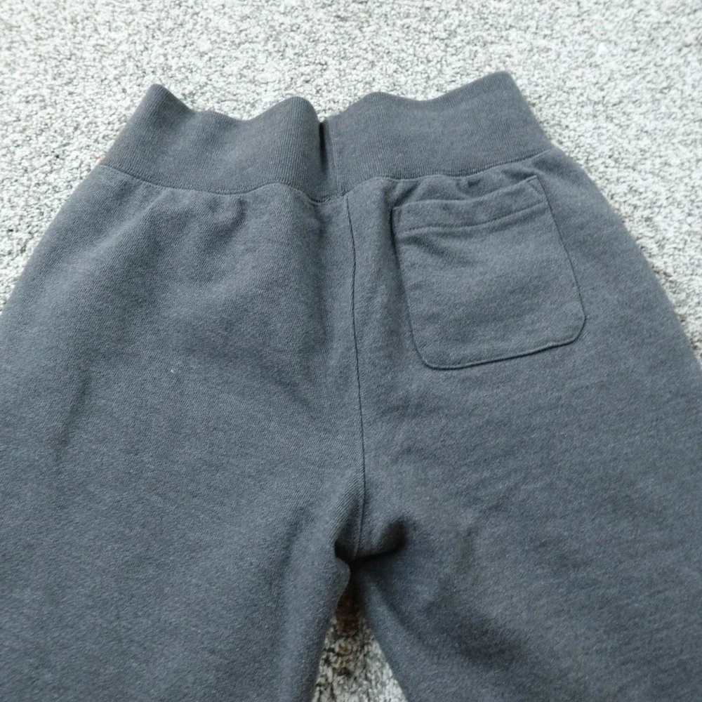 Champion Pants Mens S Gray Reverse Weave Track Jogger Sweatpants Gym Workout Run